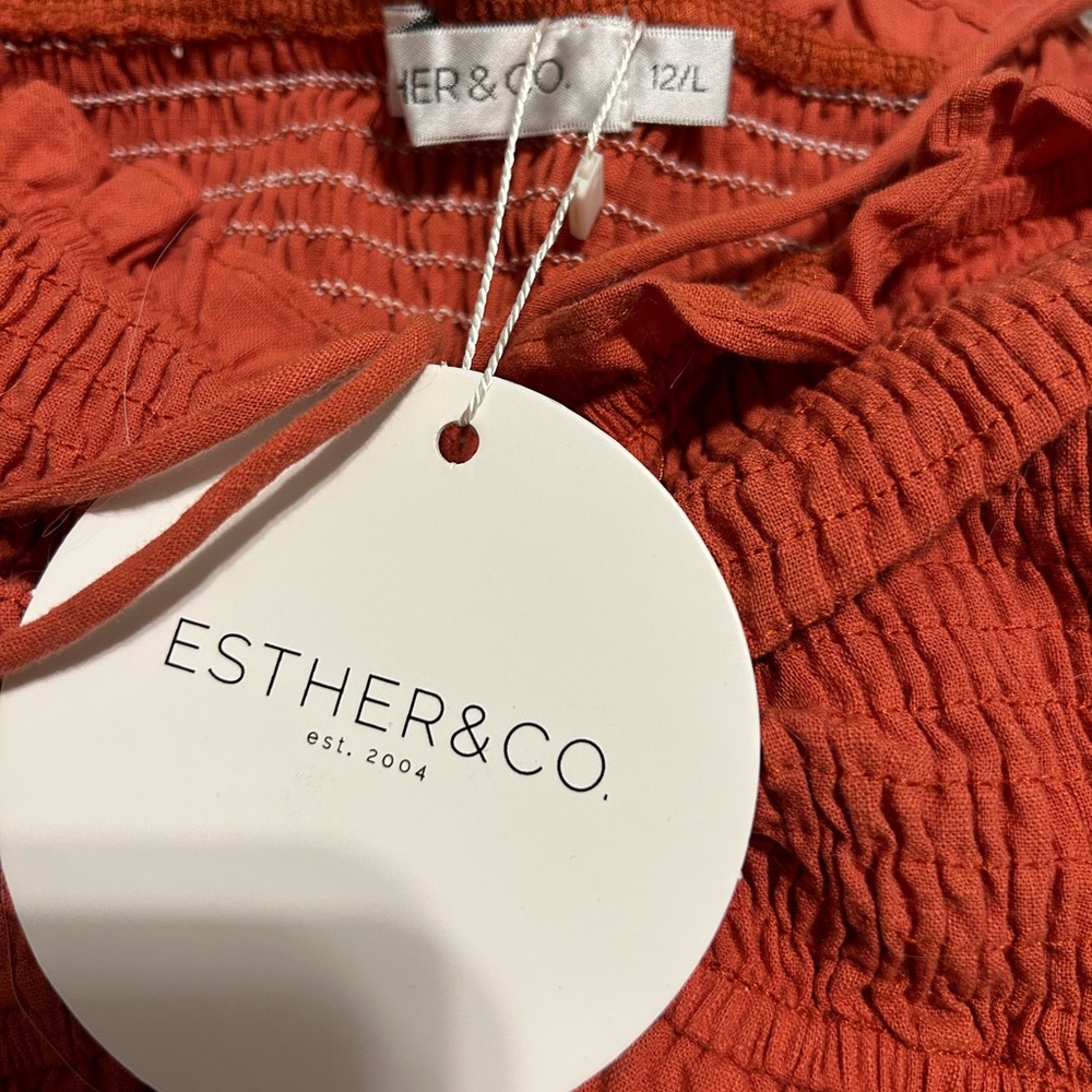 Burnt Orange Maxi dress